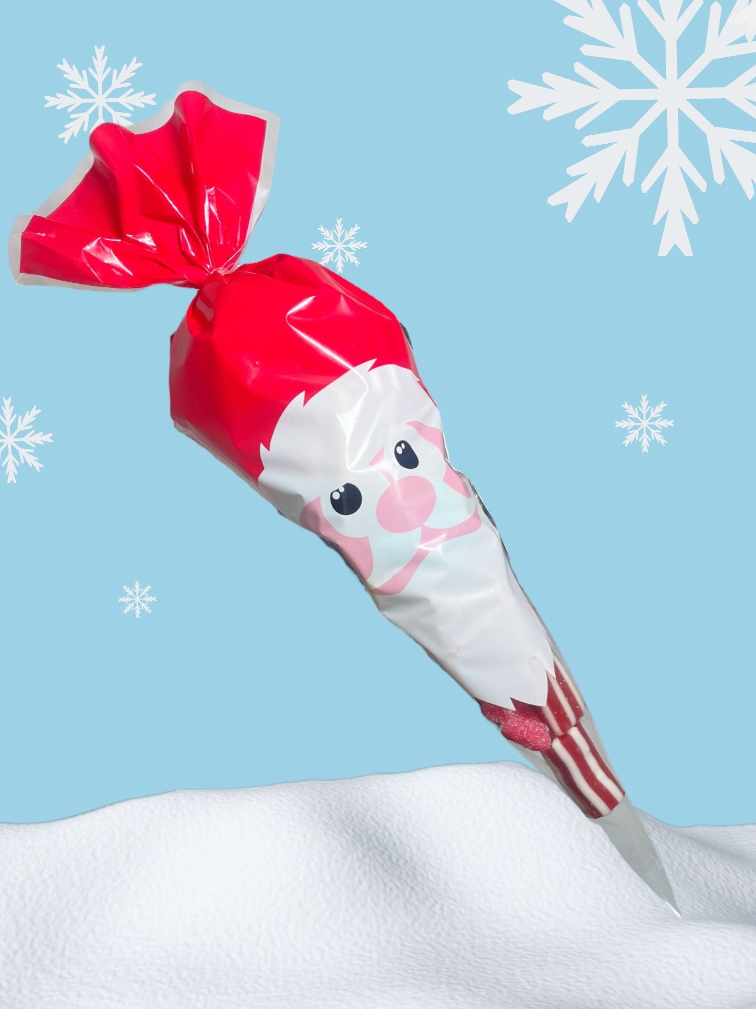 Festive Filled Santa Cone